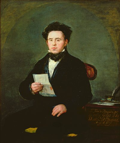 Juan Bautista de Muguiro (1786-1856), 1827 von Francisco de Goya